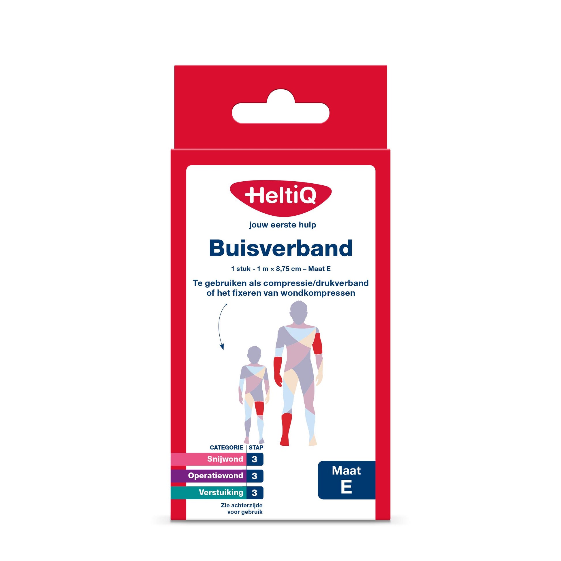 Heltiq Buisverband 8,75cmx1m maat e