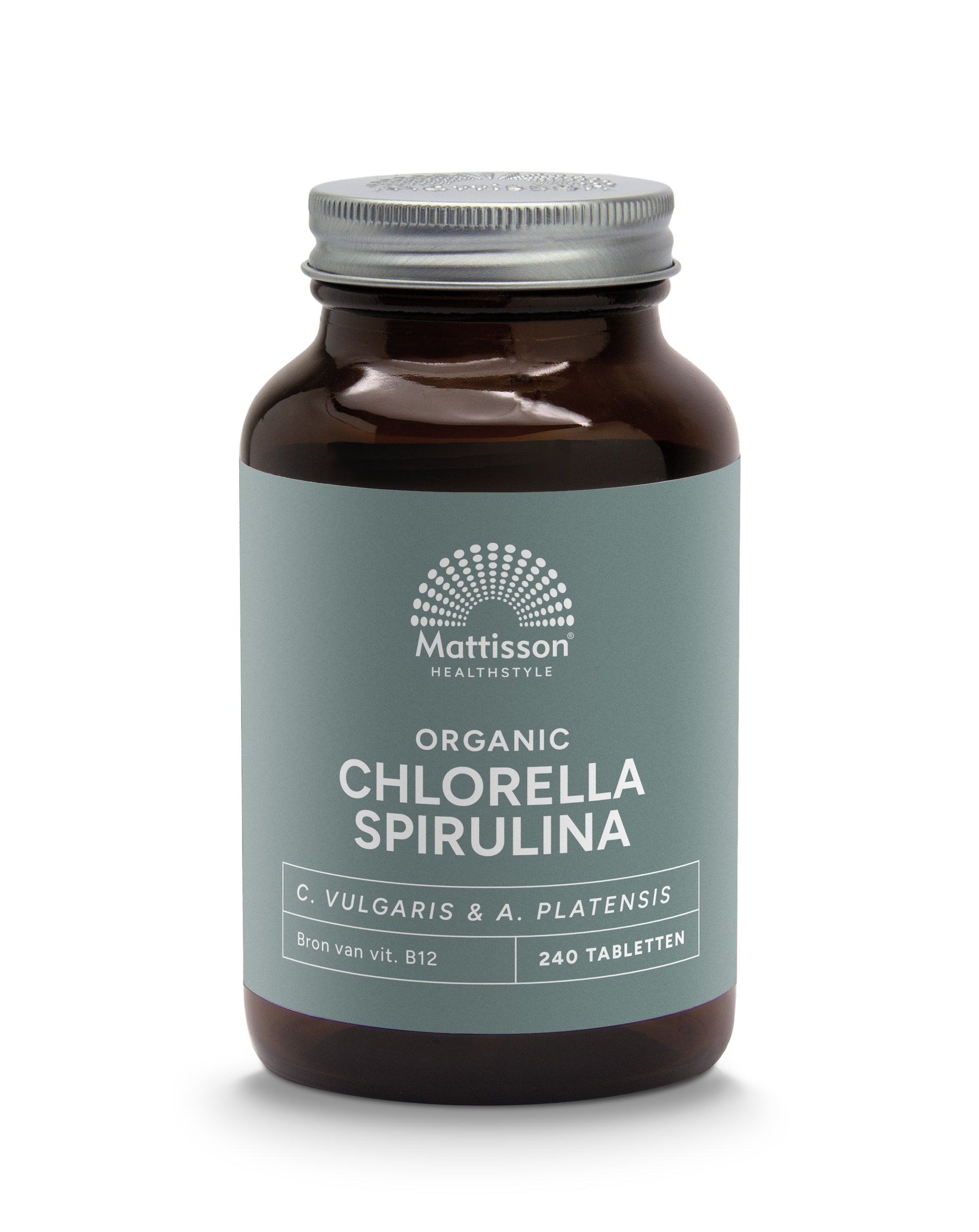 Mattisson Organic chlorella spirulina 500 gr -nl-bio-01