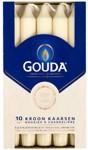 Gouda Kroonkaarsen ivory 200/24