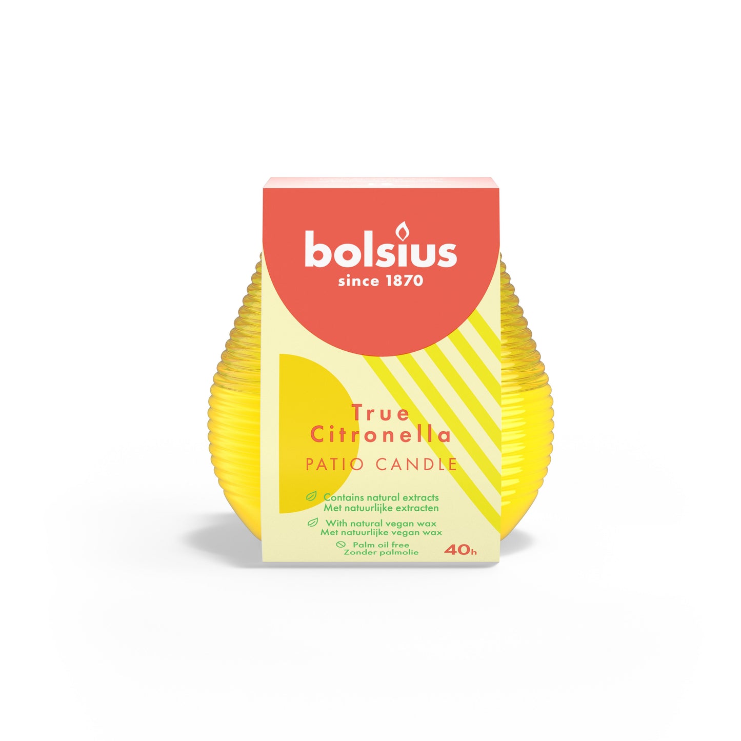 Bolsius Patiolight true citronella yellow