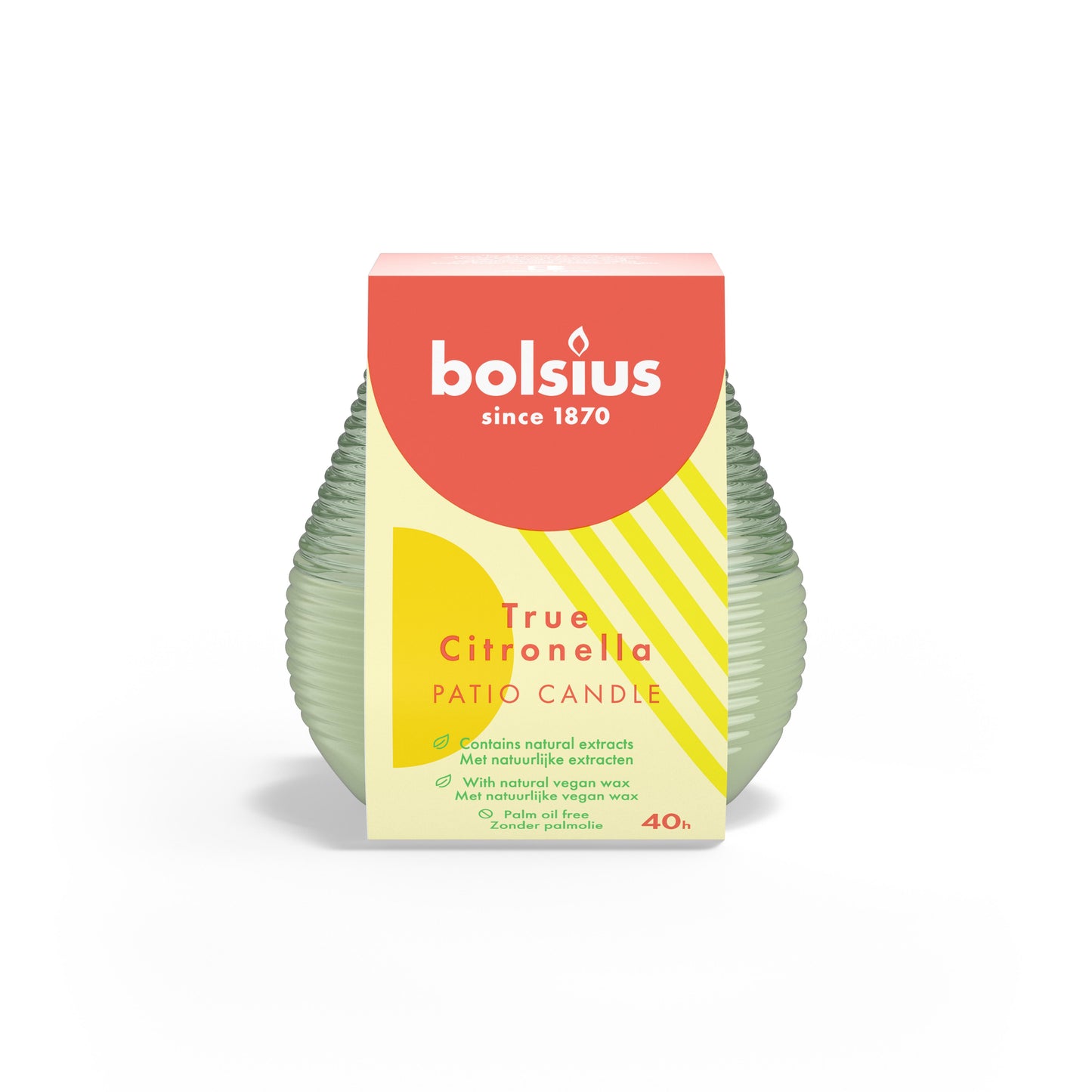 Bolsius Patiolight true citronella green