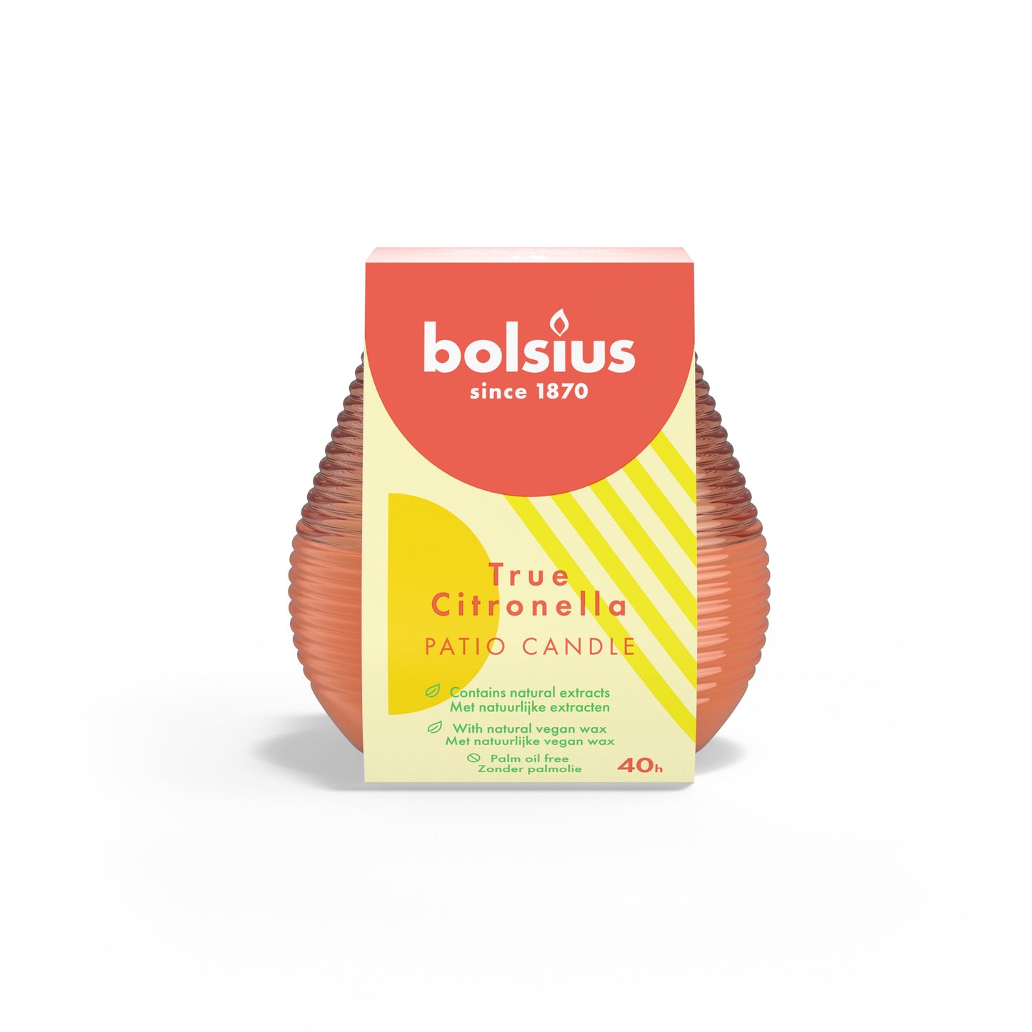 Bolsius Patiolight true citronella earthy
