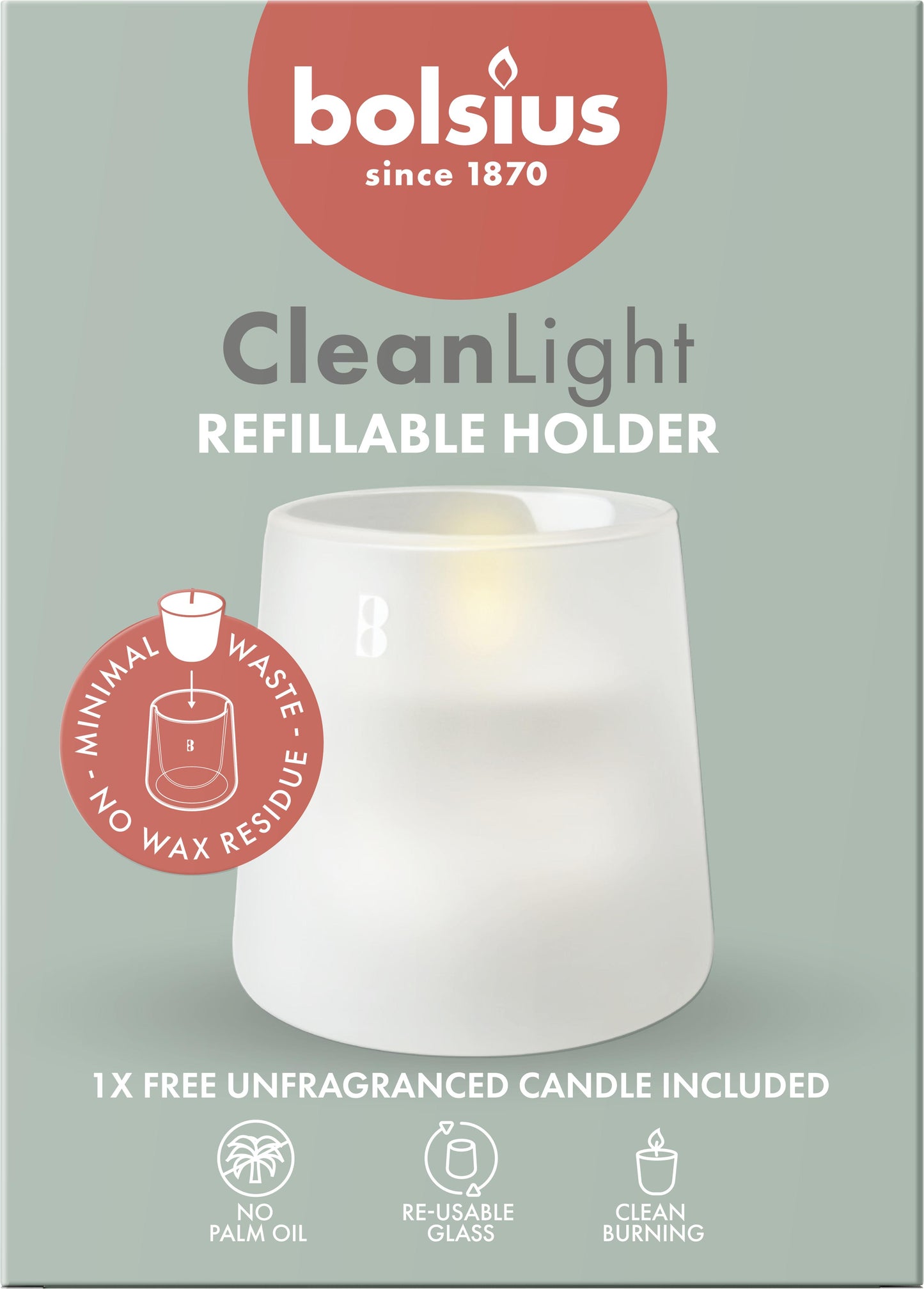 Bolsius Clean light starterkit wit