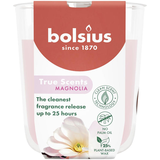 Bolsius Geurglas 80/73 true scents magnolia