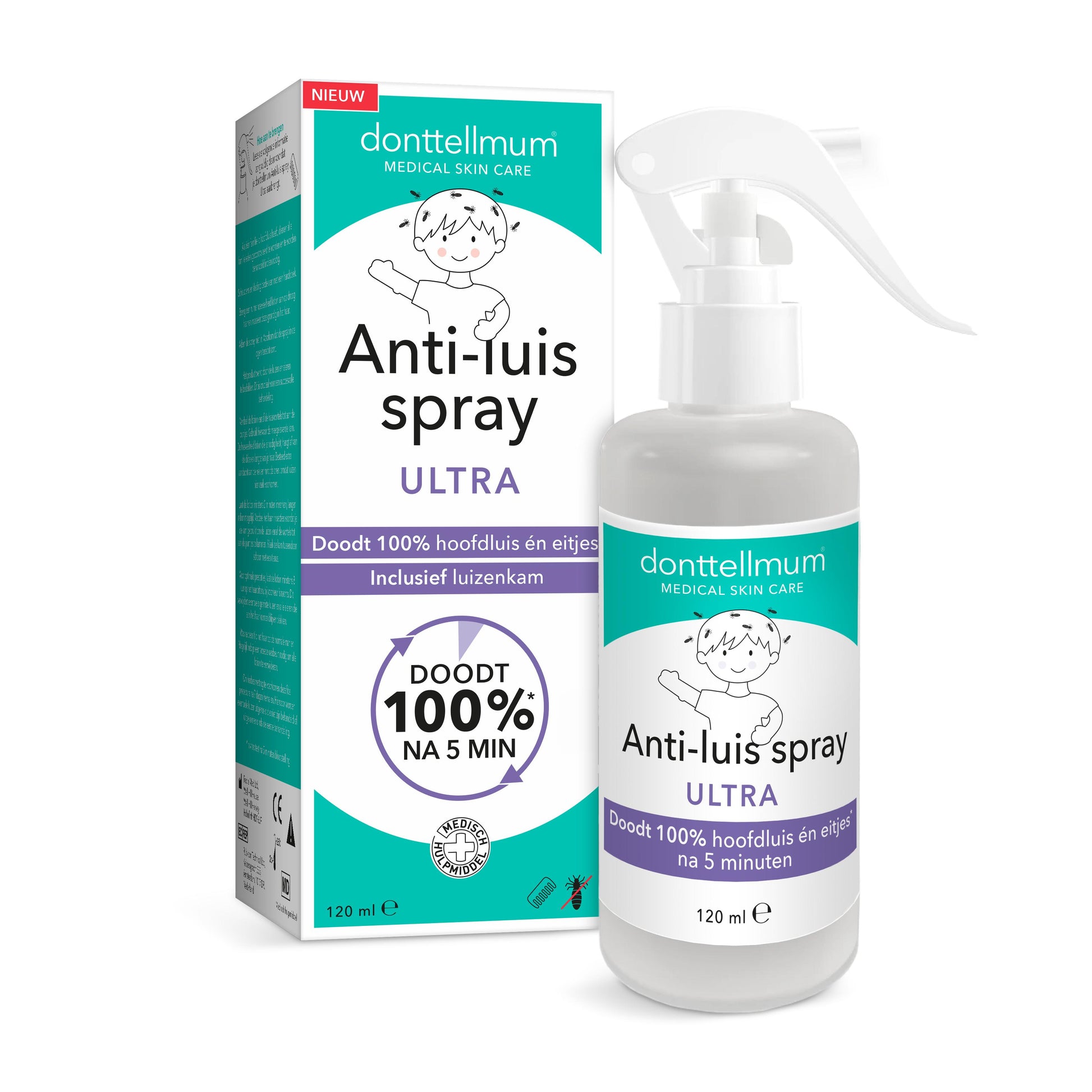 Donttellmum Anti-luis spray ultra