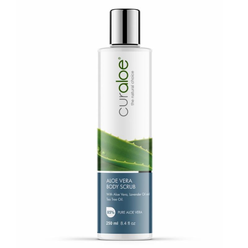 Curaloe Scrub moisturizing aloe vera