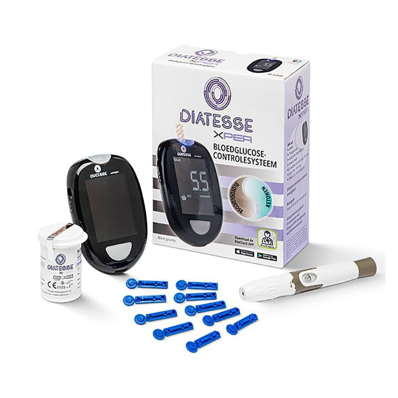 Ht One Diatesse xper startpakket bloedglucose controlesysteem