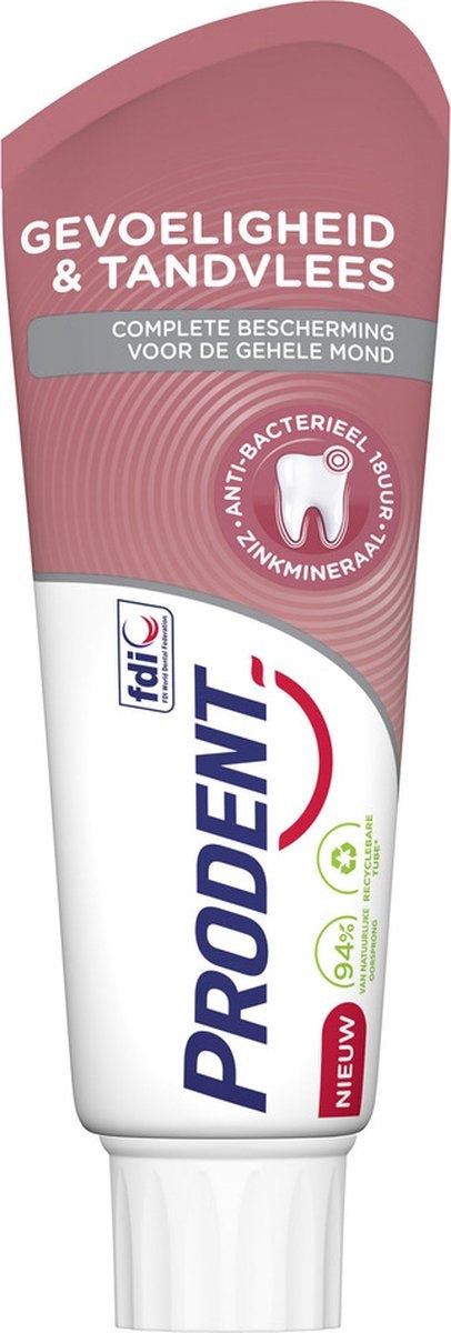 Prodent Tandpasta gevoelige tanden & tandvlees