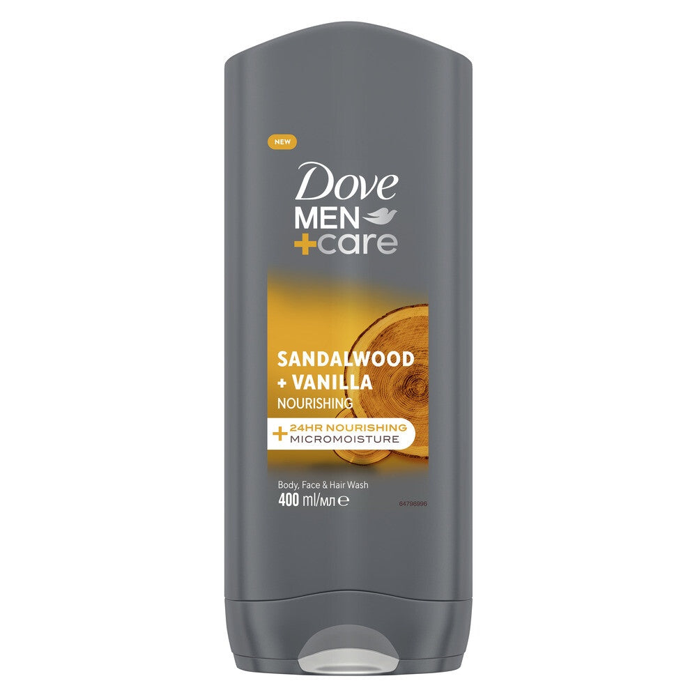 Dove Men + care shower gel sandalwood & vanilla