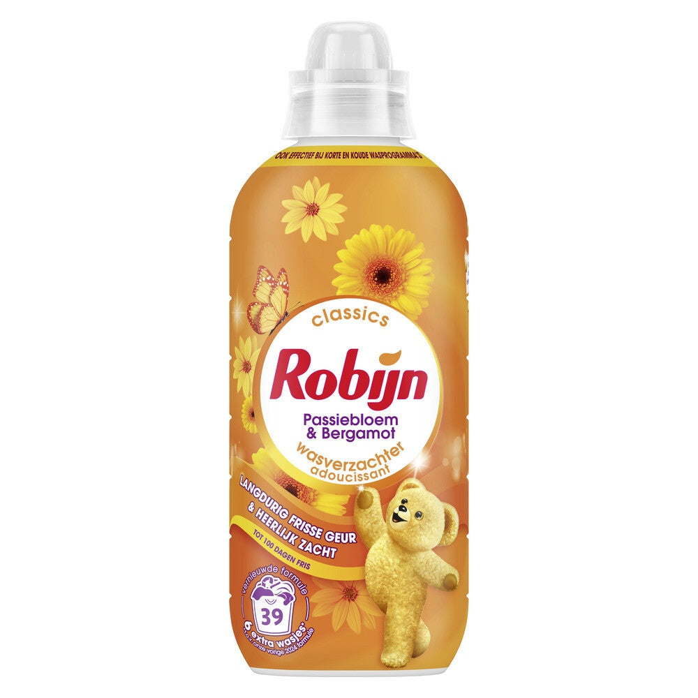 Robijn Wasverzachter passiebloem & bergamot