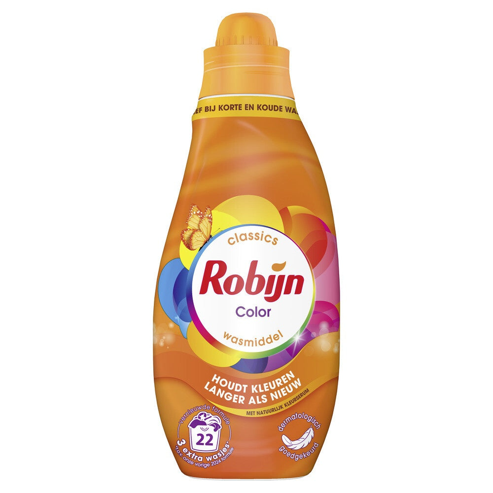 Robijn Vloeibaar wasmiddel klein & krachtig color