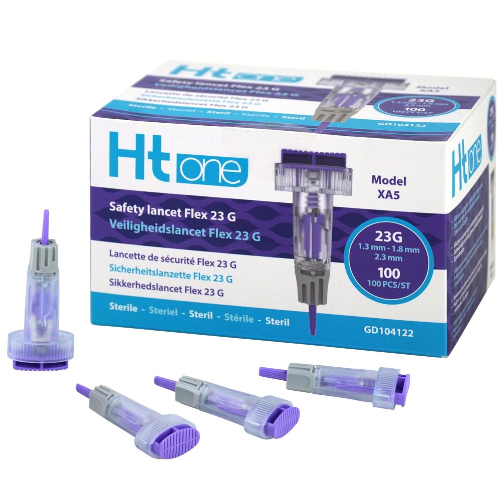 Ht One Veiligheids lancet flex 23g