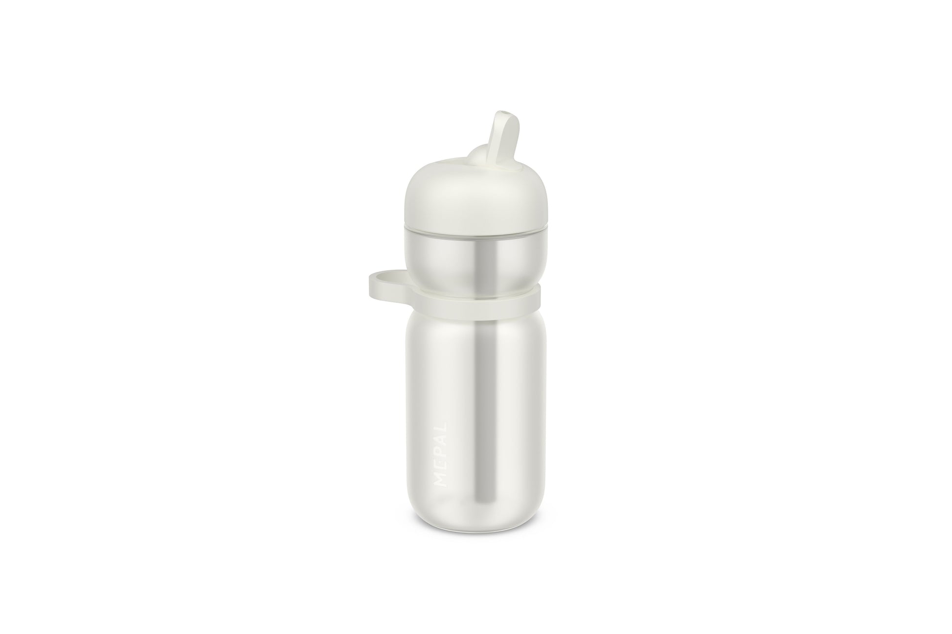 Mepal Drinkfles flip sport ceramic white