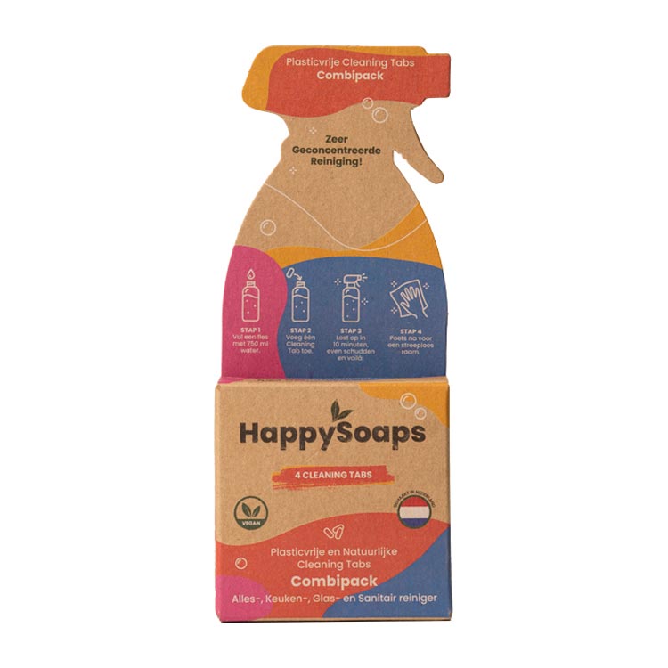 Happysoaps Cleaning tabs combipack
