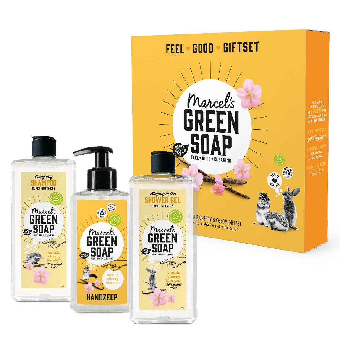 Marcels Green Soap Gvp  vanille cherry blossom assorti