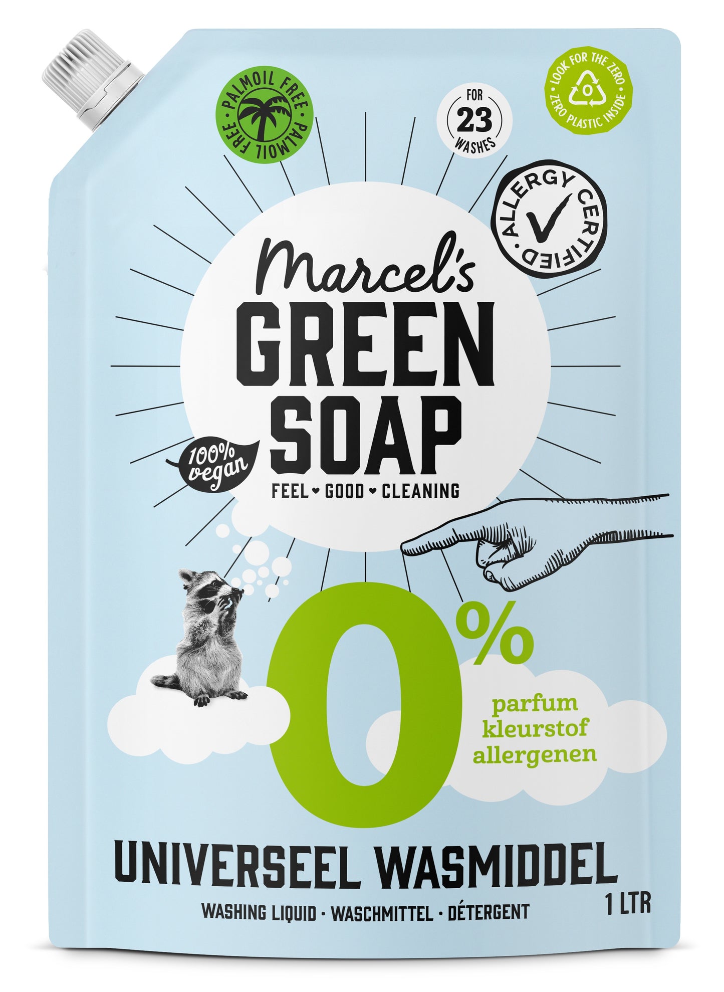 Marcels Green Soap Wasmiddel universeel 0% navul