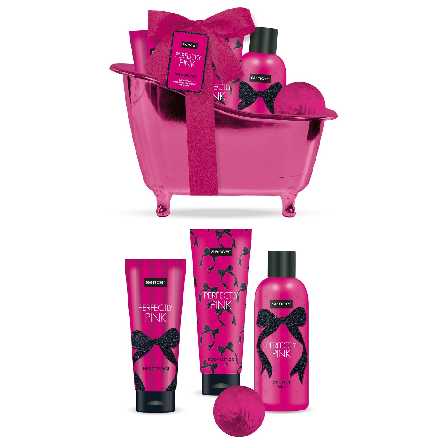 Sence Gvpd  body bathtub glits and glam perfectly pink